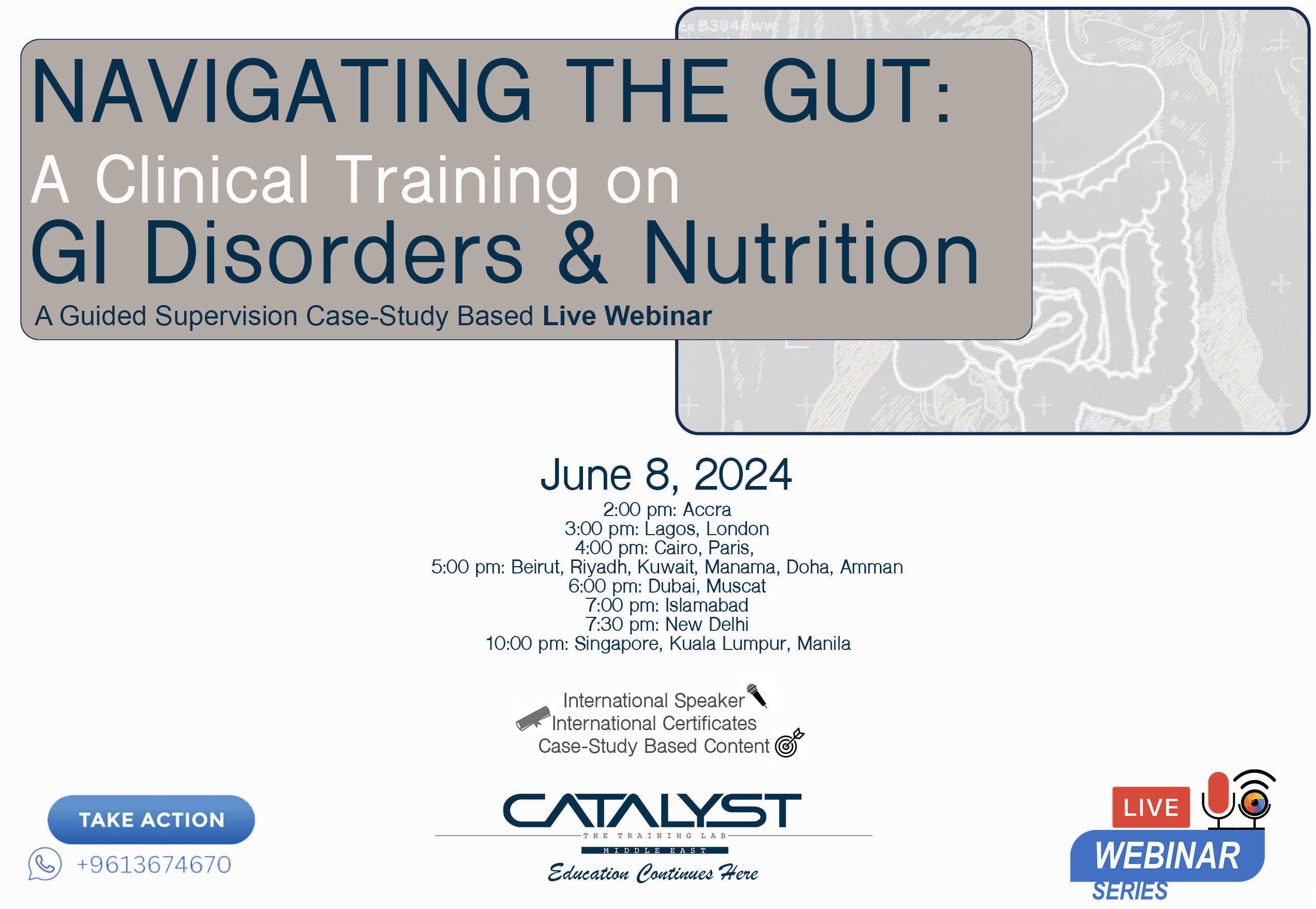 NAVIGATING THE GUT: A Clinical Training on GI Disorders & Nutrition