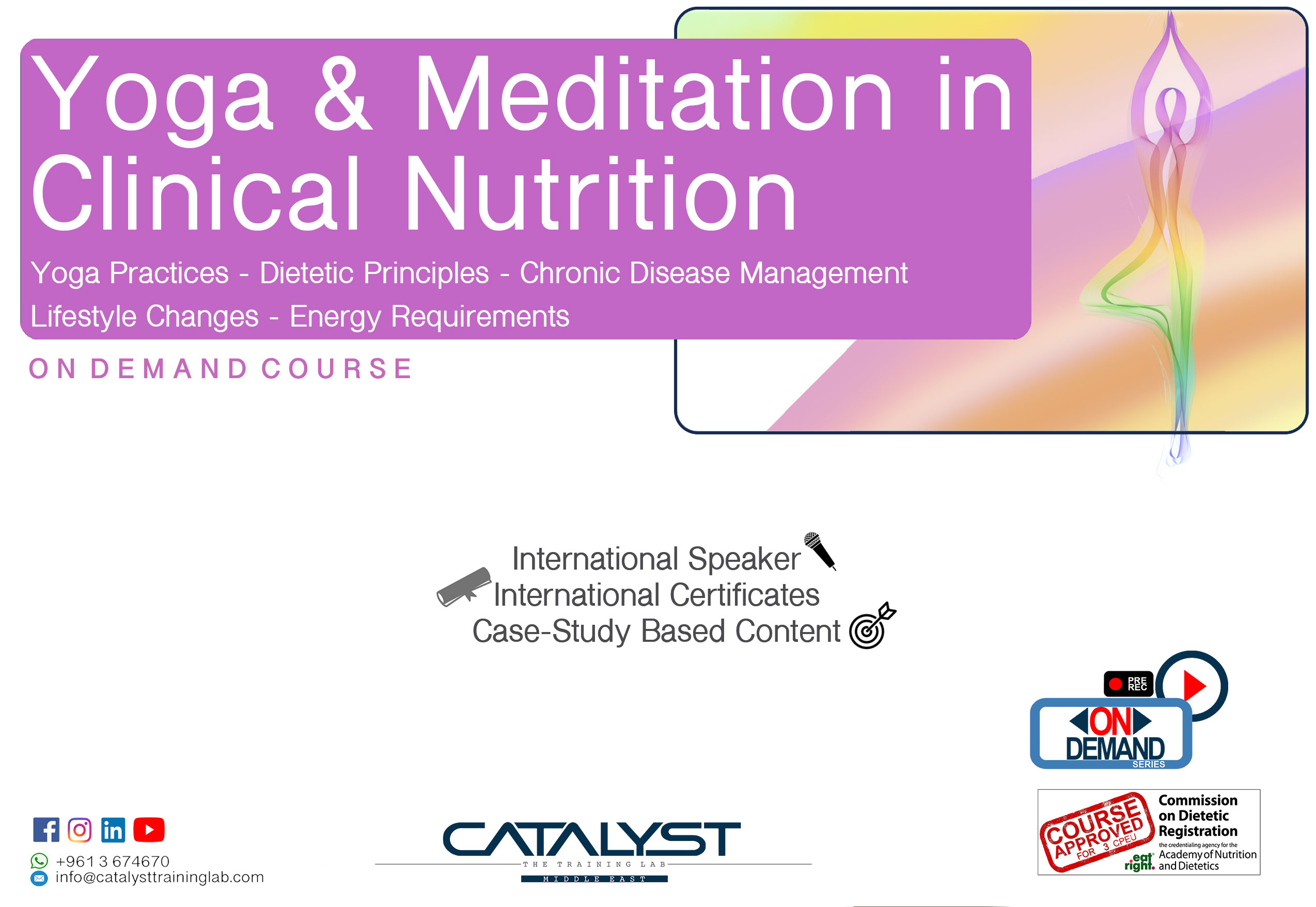 Yoga & Meditation in Clinical Nutrition