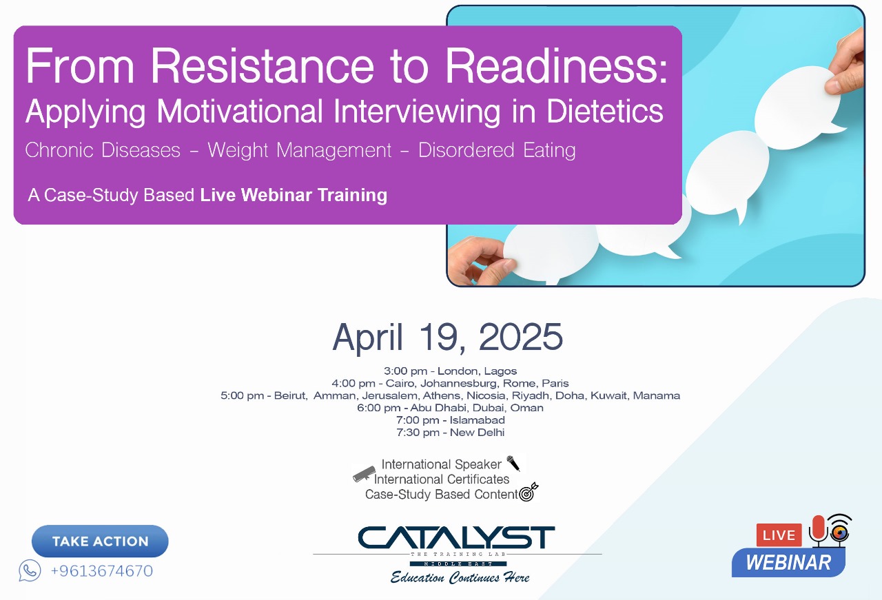 From Resistance to Readiness: Applying Motivational Interviewing in Dietetics