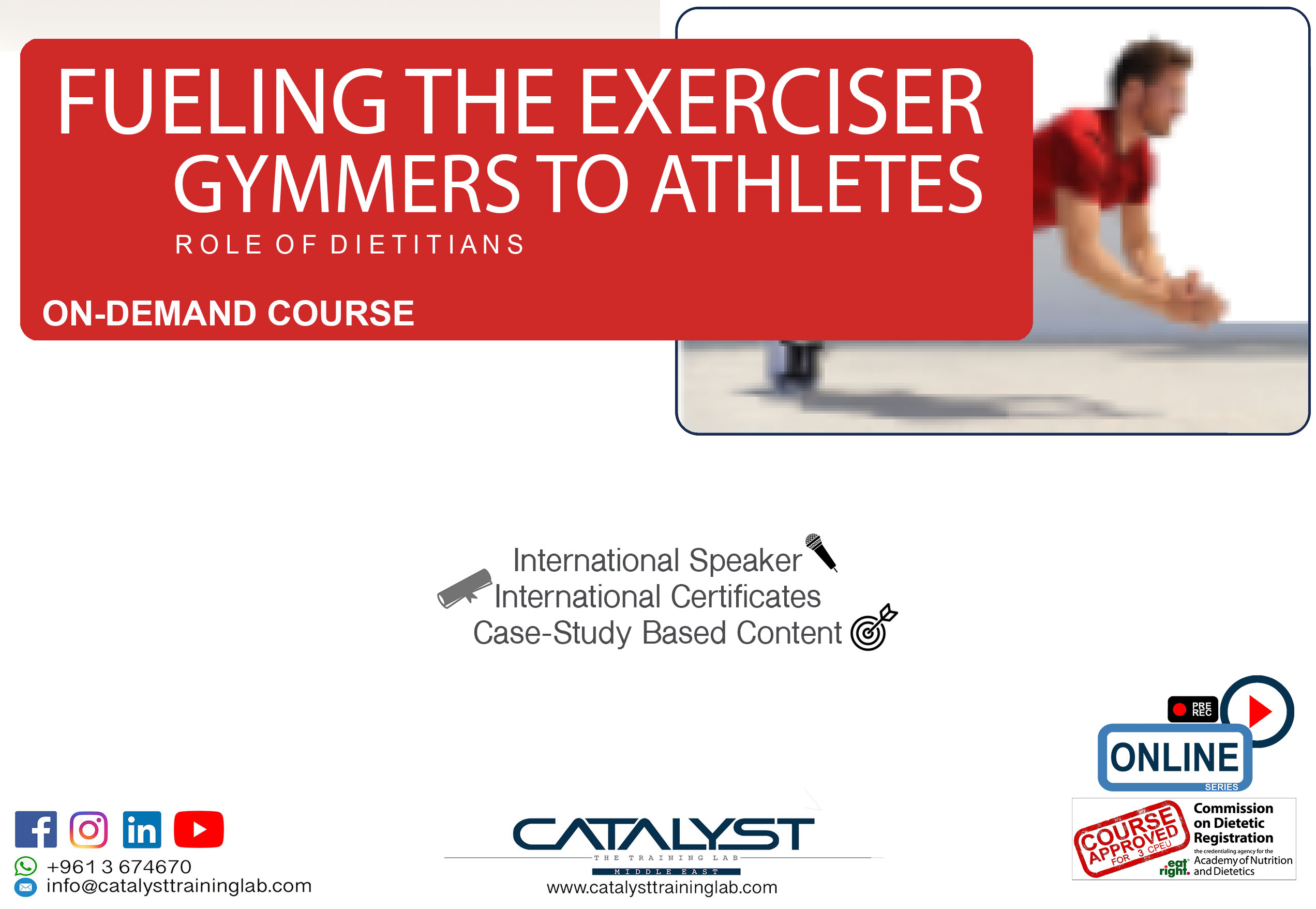 FUELING THE EXERCISER: GYMMERS TO ATHLETES